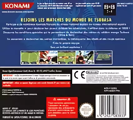 Image n° 2 - boxback : Captain Tsubasa - New Kick Off